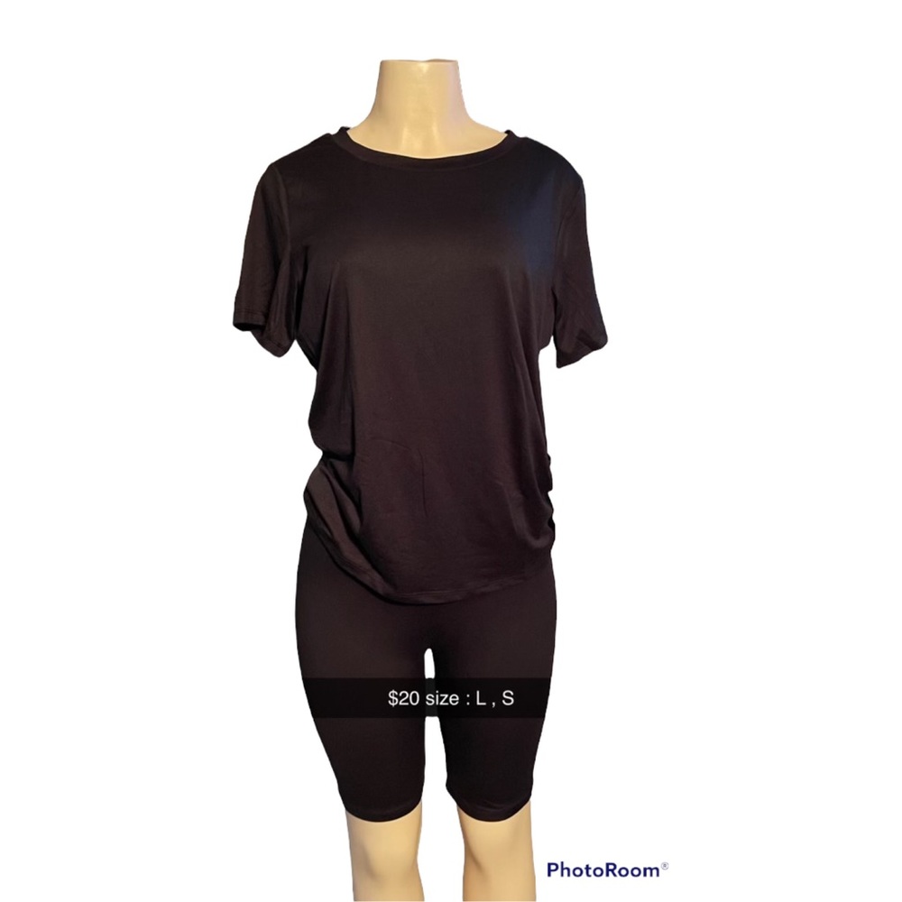 Two piece short set